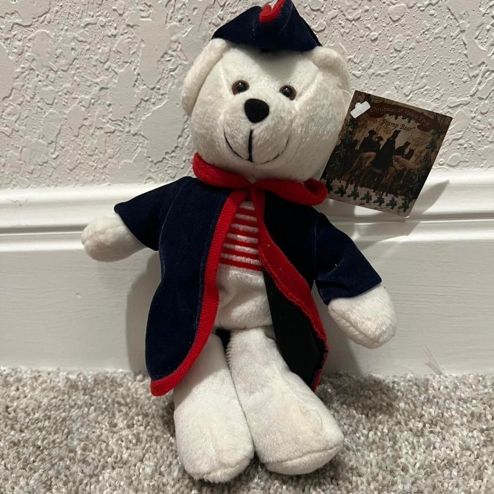 Christmas at Valley Forge Stamp Bear - USPS Collection